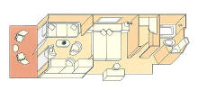Veranda Suite Diagram