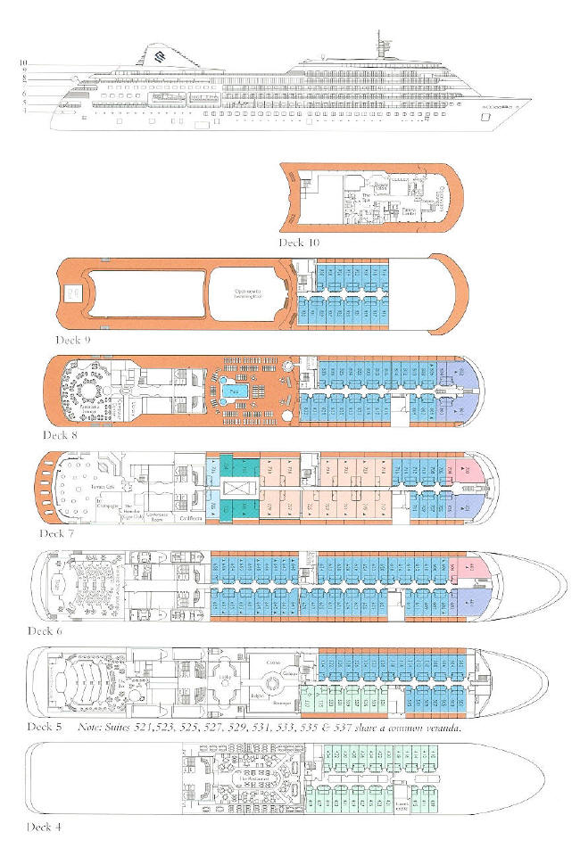 Silver Shadow & Whisper Deck Plans